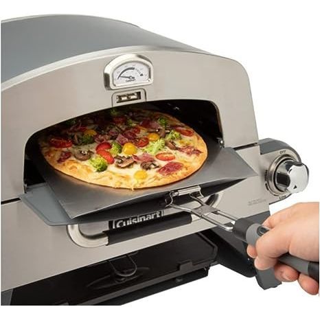 Pizza Makers & Ovens - Cuisinart 3-in-1 Propane Gas Fired Pizza Oven Plus - Pizza Oven, Grill And Griddle - CGG-403