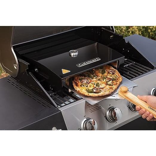 Pizza Makers & Ovens - Cuisinart Grill Top Pizza Oven Conversion Kit With 12-in Pizza Peel - CPO-700