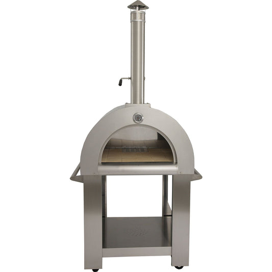 Pizza Makers & Ovens - Kucht Model K186PO Professional Stainless Steel Wood Fired Pizza Oven