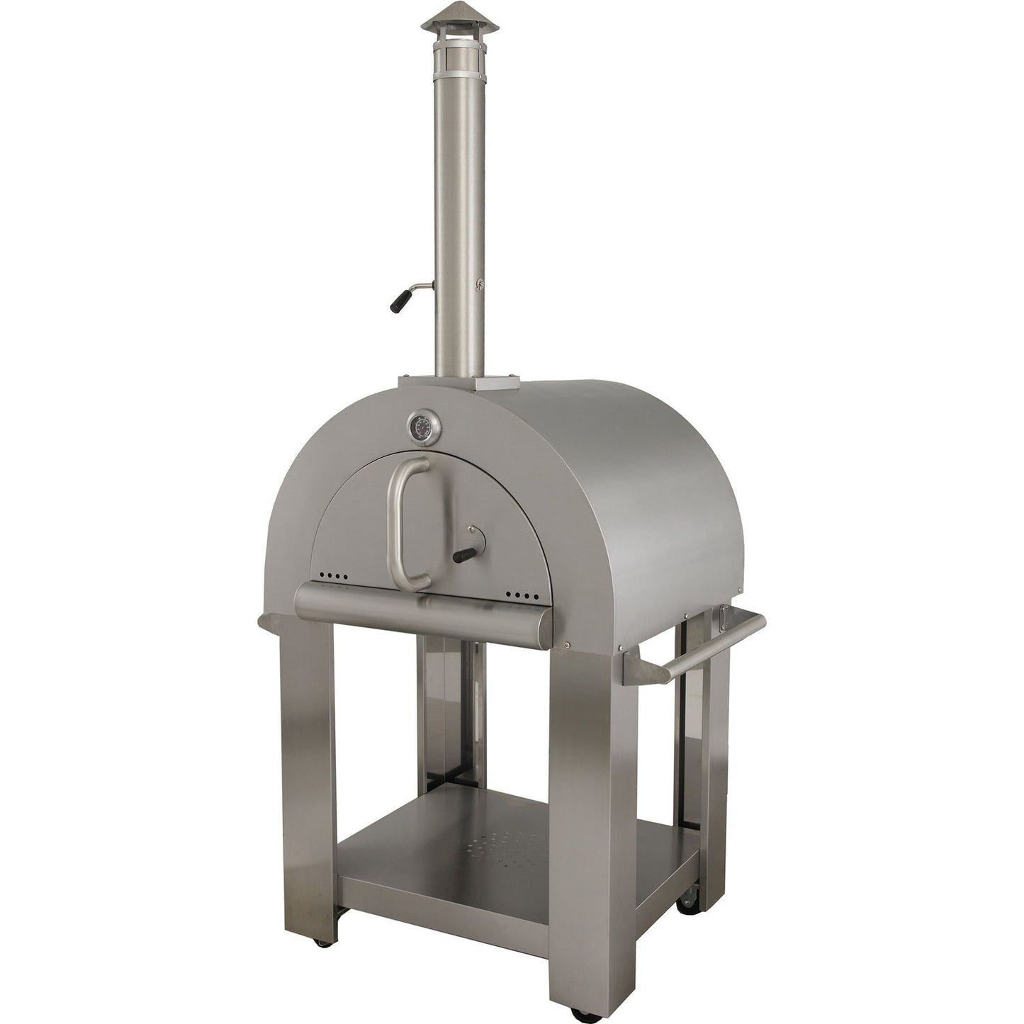Pizza Makers & Ovens - Kucht Model K186PO Professional Stainless Steel Wood Fired Pizza Oven