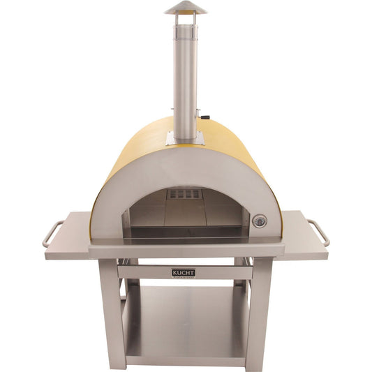 Pizza Makers & Ovens - Kucht Professional Stainless Steel Freestanding Venice Wood Fired Pizza Oven - VENICE-Y