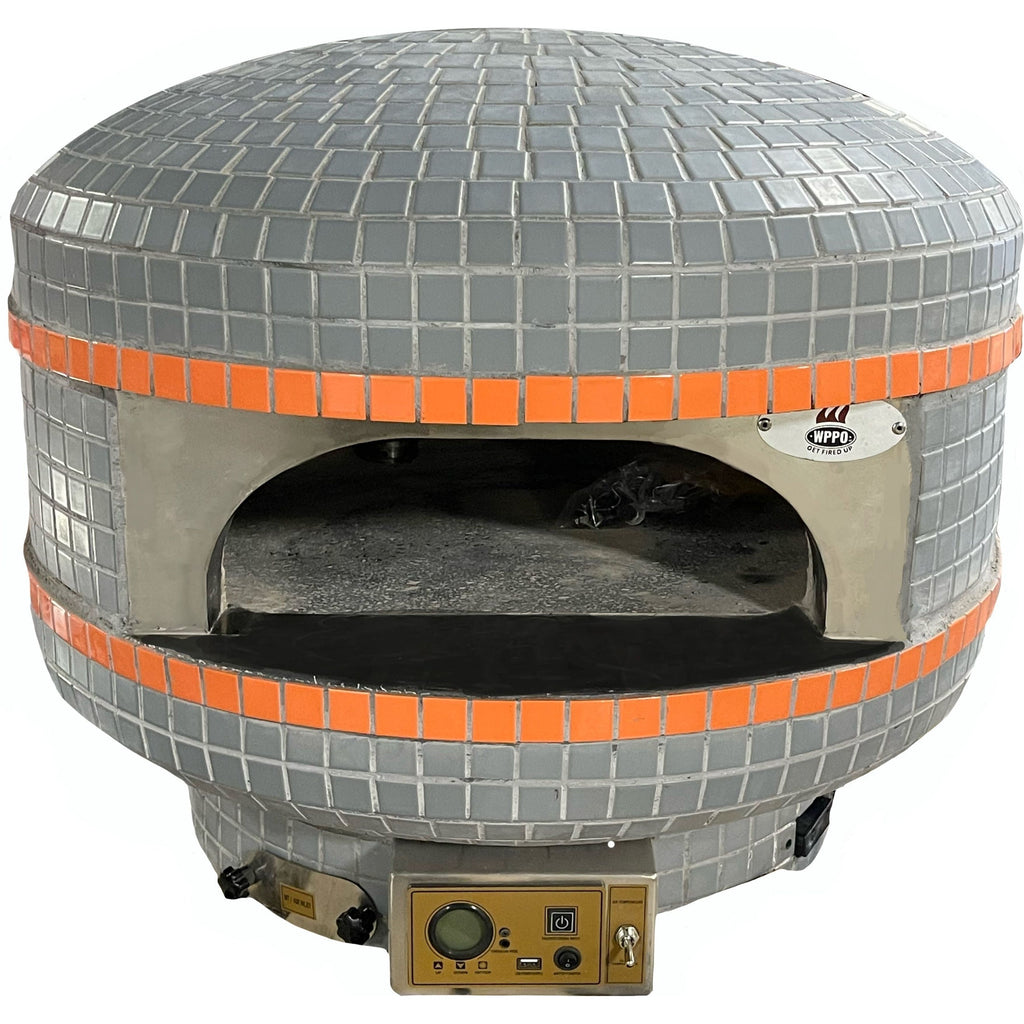 Wood Burning Pizza Oven - 28in Dome-Shaped Wood Burning Pizza