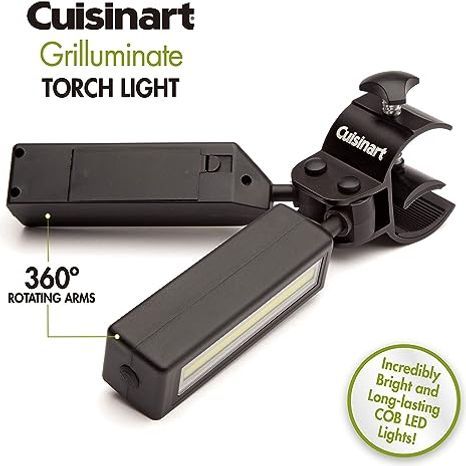 Pizza Oven Accessories - Cuisinart Grilluminate Torch LED Grill Light - FREE GIFT