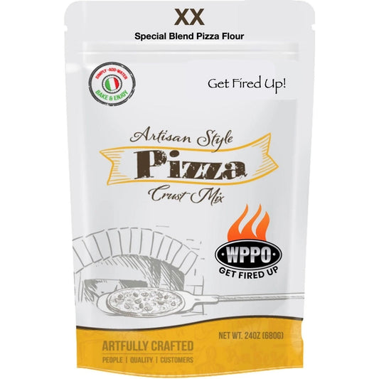 Pizza Oven Accessories - WPPO Artisan Style Pizza Crust Mix - Ready In 20 Minutes - WKM-XX2